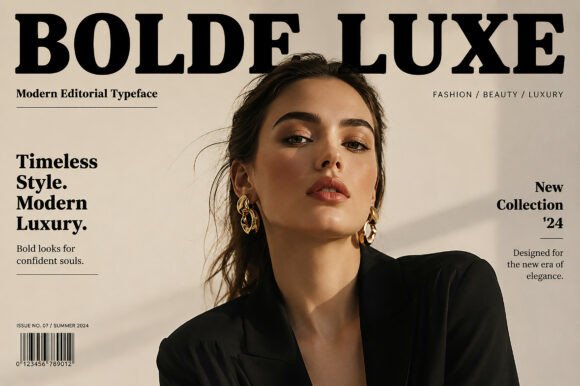 Bolde Luxe: A Bold Serif with Refined Grace