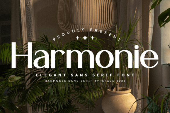 Harmonie: The Elegant Sans Serif for Timeless Design