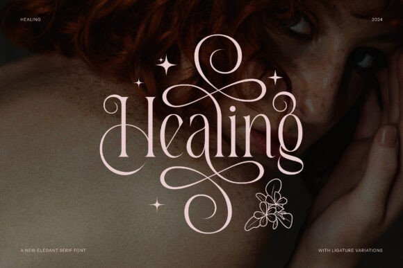 Healing: Elegant Serif Typeface for Timeless Design