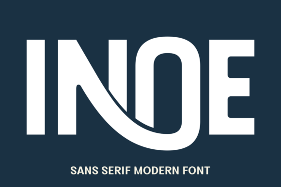 Inoe: Bold, Sleek, Modern Typography