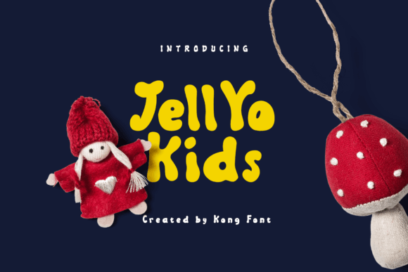 Jellyo Kids: The Handwritten Font That Feels Like Playtime—Without the Mess