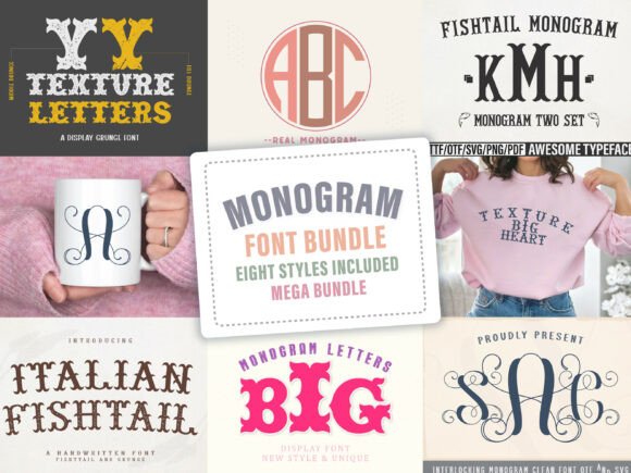 Monogram Bundle: Classic Style, Creative Freedom