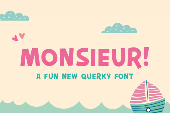 Monsieur Font: A Whimsical Catalyst for Authentic Brand Expression in Modern Design