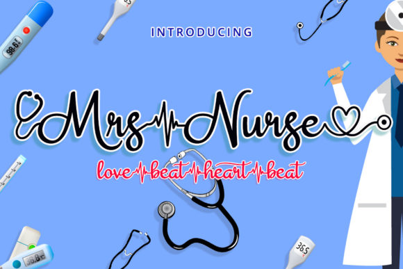 Mrs Nurse: Elegant Handwritten Font
