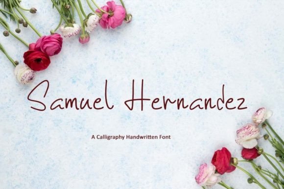 Samuel Hernandez: A Handwritten Font That Charms