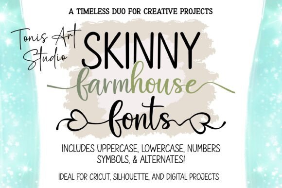 Why the Farmhouse Script & Skinny Farmhouse Font Duo Is Redefining Modern Rustic Design